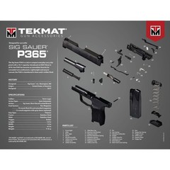 TekMat Ultra Premium Gun Cleaning Mat – 20″ X 15″ – Sig Sauer P365