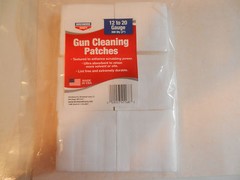 Birchwood Casey BWC Gun Cleaning 300 Patches; 12ga to 20 ga; 3″ x 3″; 41168