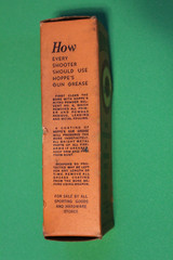 VINTAGE HOPPE’S GUN GREASE FOR FIREARMS, TACKLE, & TOOLS TUBE IN BOX 2OZ