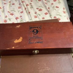 [RARE] VTG HOPPE’S 9 GUN CLEANING KIT COMPLETE LOOKS NEW ESTATE FIND WOOD