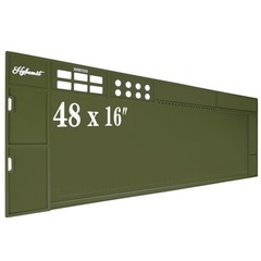 Extra Large Gun Cleaning Mat 48″x16″ – Magnetic, Anti-Slip Rubberized Gunsmith M
