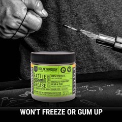 Gun Grease Fortified with PTFE 4 Fl Oz for Rifles and Handguns Rust Protection