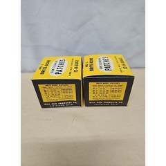 2 Box of Mill Run Brite Bore Gun Cleaning Patches No 5 NOS 12-16 GA
