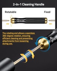 Universal Gun Cleaning Kit for Rifles, Shotguns and Pistols with Accessories