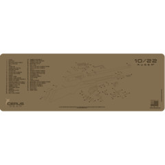 For Ruger 10 22 10/22 Premium Long Gun Cleaning Pro Mat MADE IN THE USA FDE