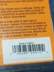 HOPPE’S BORESNAKE 6mm 243 CALIBER NOS CLEANS IN 10 SECONDS RIFLE CLEANER