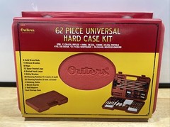 OUTERS 62 Piece 70074 Blow Molded Gun Cleaning Kit with Hard Case NEW