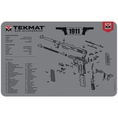 TekMat Original Gun Cleaning Mat – 17″ X 11″ – 1911 Gray