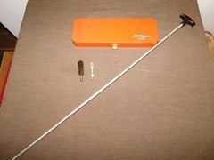 VINTAGE J C HIGGINS NO. 2140 SHOTGUN GUN CLEANING KIT METAL BOX