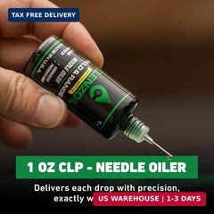 Clenzoil Field & Range Gun Cleaner Lubricant Protectant [CLP] Needle Oiler | Gun