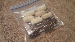 12 Pcs. 12 ga. 12 Gauge Cleaning Bore (6) Brushes & (6) Swabs Shotgun