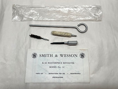 Original Smith & Wesson K-38 Revolver Cleaning Kit 357 6” with Intructions