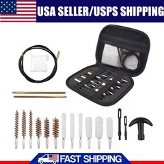 .22 Cal Airgun Cleaning Kit with Cotton Mop Brass Rod Nylon Brushes