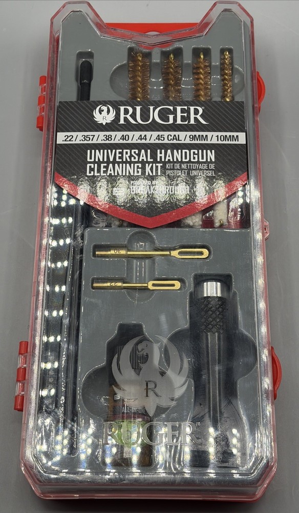 Allen Ruger Universal Cleaning Kit 22-45Cal and 9-10mm w/ Case – New