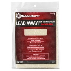 KleenBore GC221 Lead Away Gun Cloth 10″ x 10″ Treated Cotton