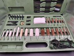 GLORYFIRE Universal Gun Cleaning Kit for All Firearms Green Case