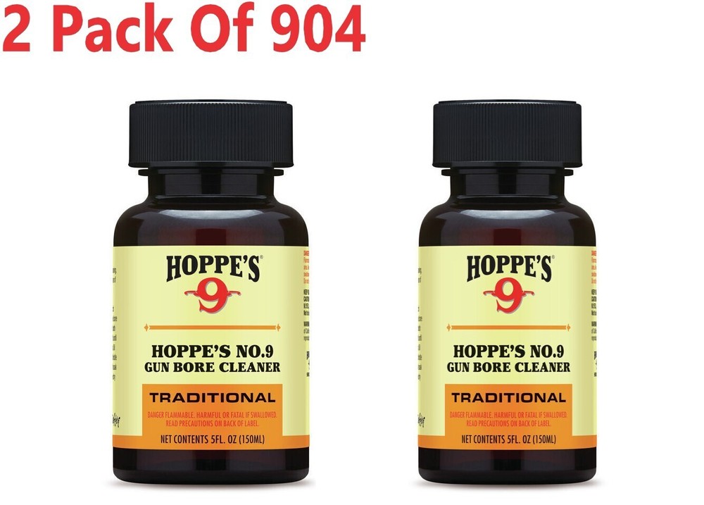 Hoppe’s No. 9 Gun Bore Cleaning Solvent 5 Ounce Bottle 904