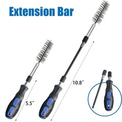 Alloy Steel and Nylon Wire Brush Set – 38-Piece Assortment for Auto and Home Use