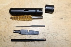 Bulgarian Combloc Military Surplus Cleaning Kit For 7.62X39 Rifle Buttstock