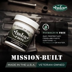FrogLube Bio Based Gun Lubricant Non Toxic Mint Scented Grease for Firearms