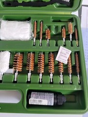 Gloryfire Universal Gun Cleaning Kit Hunting Rifle Handgun in Hard Plastic Case