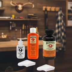 Hoppe’s No. 9 Oil Combo Pack: Cleaner, Lubricant & Precision Oiler Included