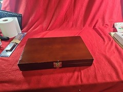 Gunmaster Deluxe Universal Gun Cleaning Kit UGC 76W In Wooden Box Used Condition