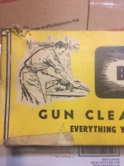Vintage Mill Run Brite- Bore Gun Cleaning Equipment