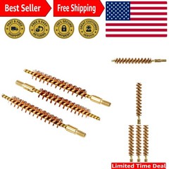 Best 3-Pack Gun Bore Brush – .20 Caliber Bronze Bristles for Effortless Cleaning