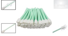 5.1″ Foam Swabs 100pcs Rectangle Head For Printer Head Optical Equipment Clean