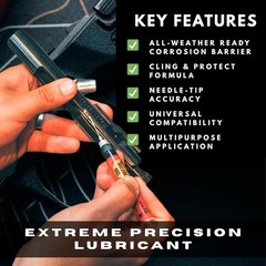 Extreme Temperature Performance Gun Oil – 1/4 fl oz Needle Oiler for All Guns