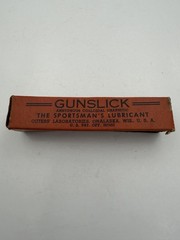 Vintage Gunslick Sportsman’s Lubricant Tube Used Original Box SHIPS FREE IN USA