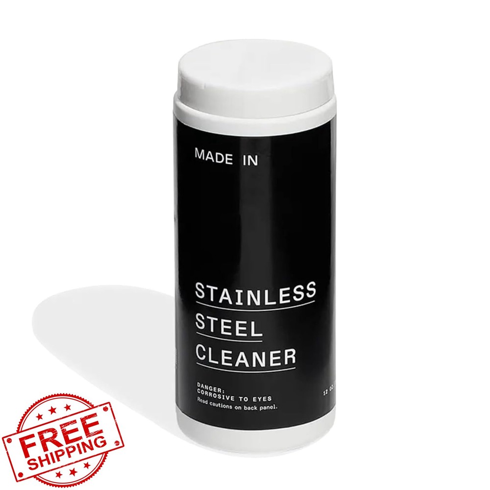 Made In Stainless Steel Cleaner Powder 12oz