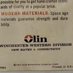 Vintage Outers Rifle Cleaning Kit No. 477 in Original Metal Box With Manual