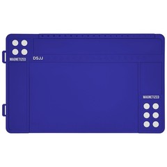 Gun Cleaning Mat with Magnetic Organizer Tray, Anti-Slip Rubberized Workbench Pa