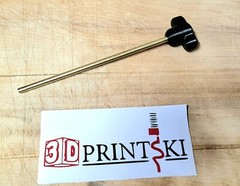 Brass Squib Rod – pistol length – 30 cal rod – solid/ heavy