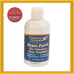 Frankford Arsenal 8-ounce Bottle Capacity Quick-n-EZ Brass Polish (887335) NEW