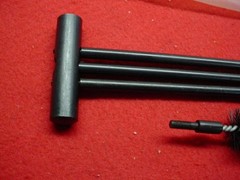 Vintage Military- Large Bore Cleaning Rod Set-w/Brush- New !!