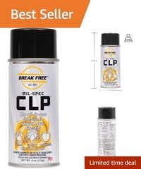 CLP Gun Cleaner Lubricant Spray 4 oz for Firearms Maintenance