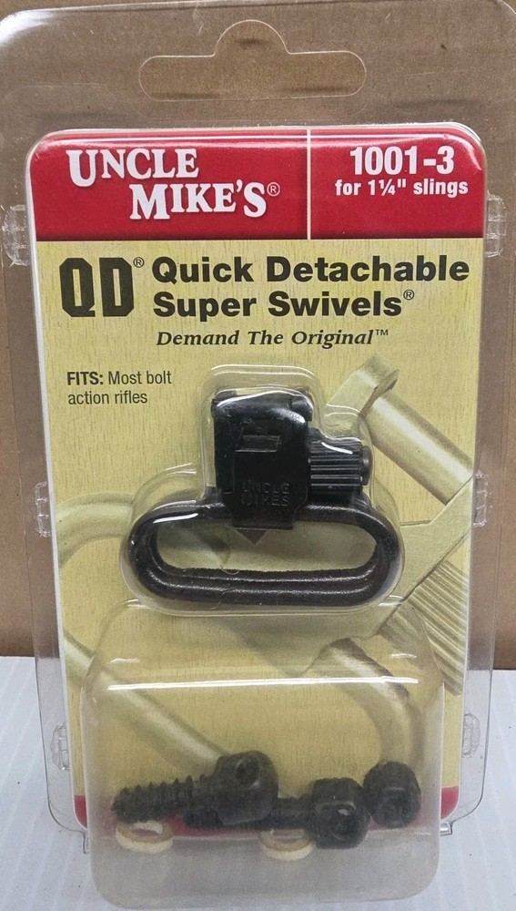 Uncle Mike’s QD Type Swivels 1¼” Model 1001-3 – Quick Detach Rifle/Shotgun