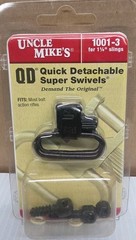 Uncle Mike’s QD Type Swivels 1¼” Model 1001-3 – Quick Detach Rifle/Shotgun