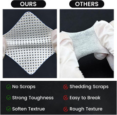 Gun Cleaning Supplies, 2″ Lint Free Patches, Highly Absorbent Square Cloth, Fit