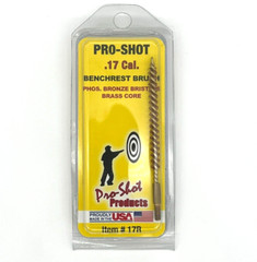 Pro-Shot Benchrest Brush & Spear Tip Jag Set For .17 Cal. Rifle