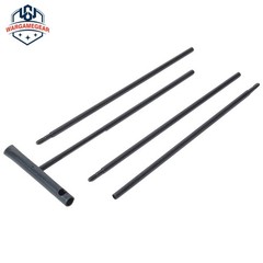 10 Piece .22 22LR .223 556 Rifle Gun Cleaning Kit Nylon Brush Cleaner with Pouch