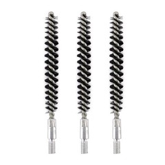 Pack of 3 Nylon Bristle Bore Brush .243 Caliber 8×32 Thread for Gun Cleaning Rod