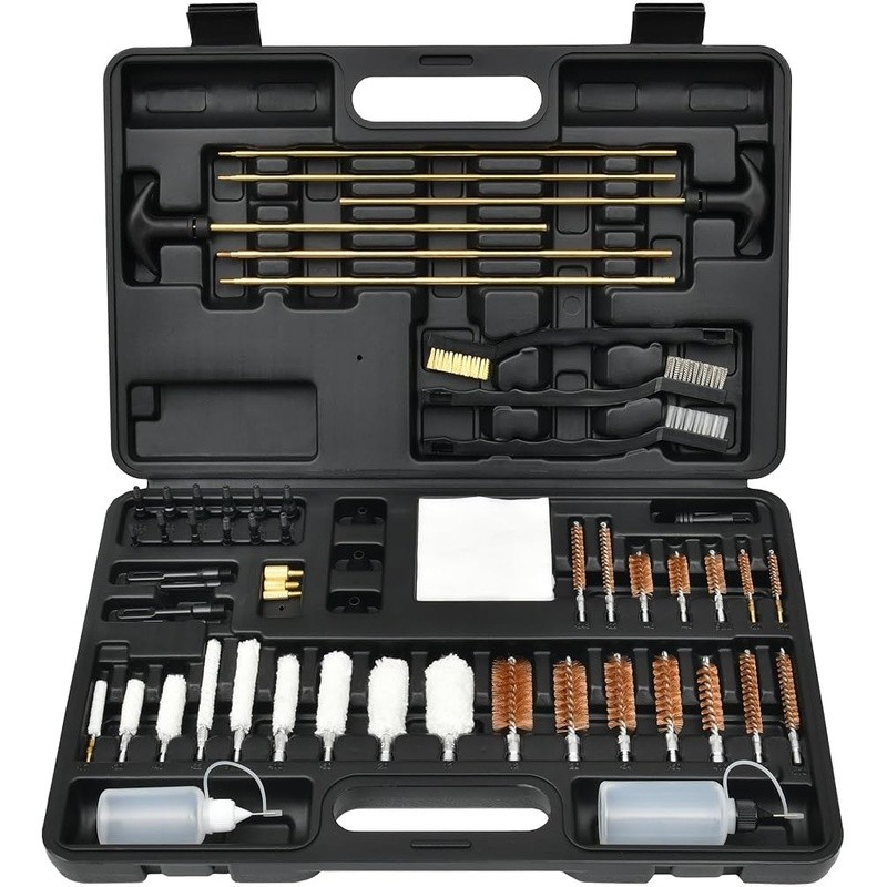 Gun Cleaning Kit All-in-One Shotguns Pistols Portable Maintenance Tools New