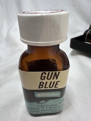 Vintage Montgomery Ward Gun Blue Kit With Case No. 14436