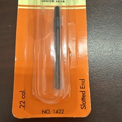 Hoppes Blend Black .22 Caliber Gun Cleaning Rod Slotted End – 1422