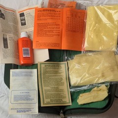 Hoppe’s Gun Cleaning Kit w/ Oil, Rod, Bore Brush, Cloth & Case