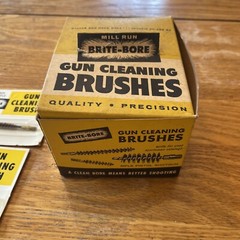 Brite Bore 25 Caliber No 1AS Gun Cleaning Brush 2 Pack